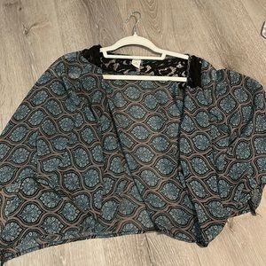 Cardigan with pattern